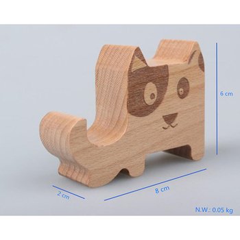 木製手機架-小狗造型_2